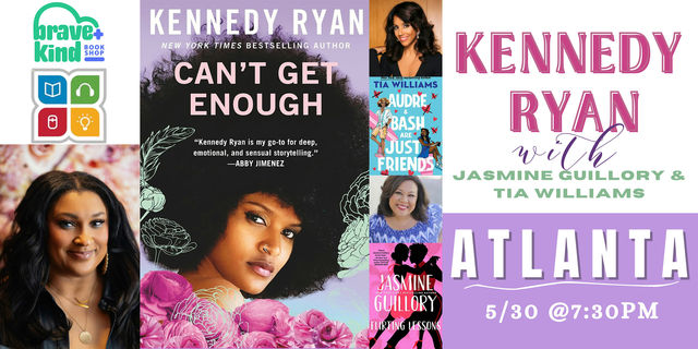 KENNEDY RYAN | Can't Get Enough | with Tia Williams and Jasmine Guillory | Brookwood High School