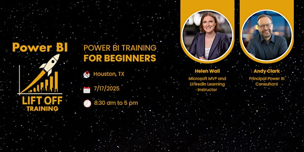 Microsoft Power BI Beginner One Day Lift-Off Training | 4265 San Felipe St suite 1100