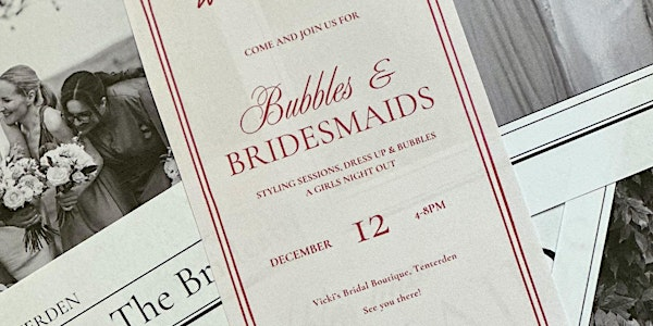 Bubbles & Bridesmaids Open Evening | Vicki's Bridal Boutique
