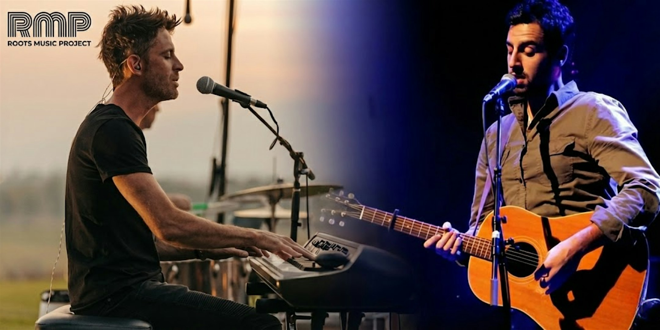 Brendan James & Ari Hest: An Evening of Storytelling & Song w/ Drew Stevens | Roots Music Project