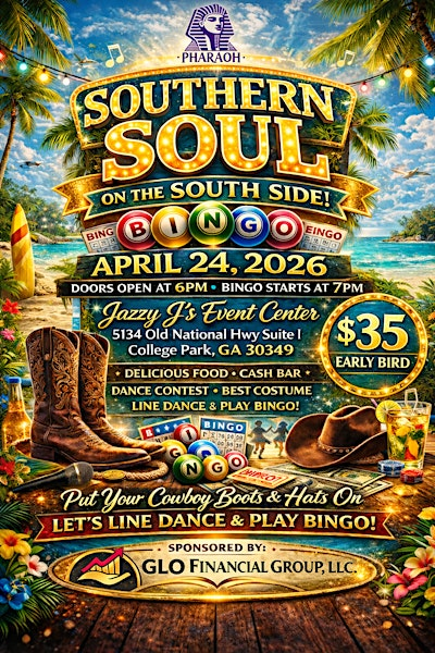 Southern Soul Bingo | College Park Banquet Hall Jazzy J's Event Center