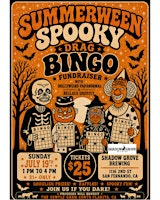 Summerween Spooky Drag Bingo | Shadow Grove Brewing