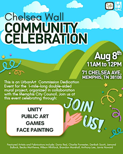 Chelsea Wall Community Celebration | 71 Chelsea Ave