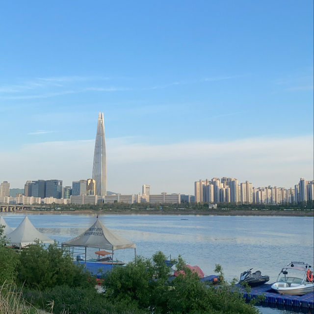 따릉이 타고 뚝섬 한강공원 정복하기🚲