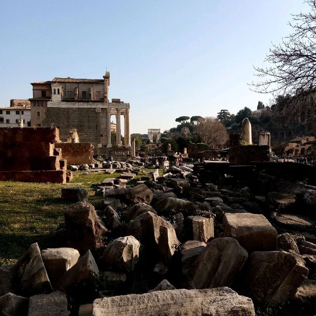 고대 로마의 생활 중심지, 포로 로마노