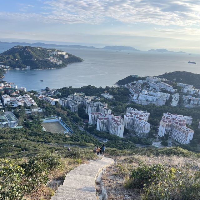 行天梯登孖崗山｜飽覽赤柱全景