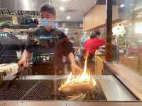 Authentic grilled Japanese cuisine
