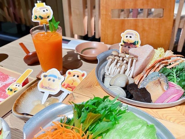 溫野菜 x 🚗🚙🚕 Let’s GO!PUI PUI 天竺鼠車車盛宴