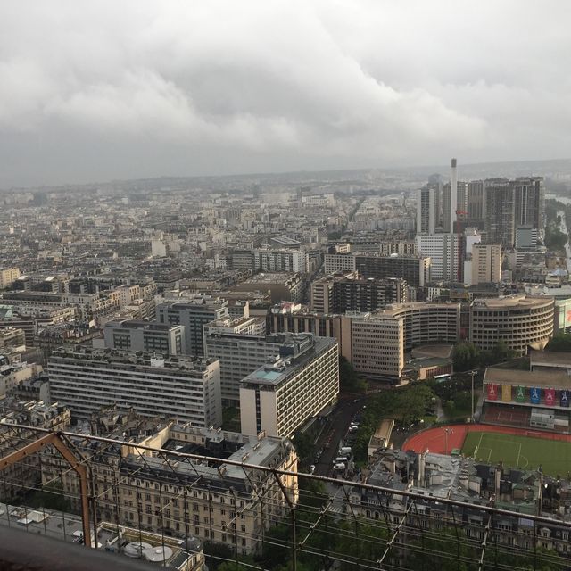view from Eiffel Tower 