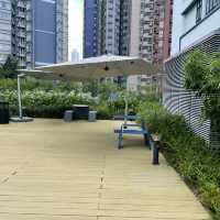 充滿藝術寧靜的小花園