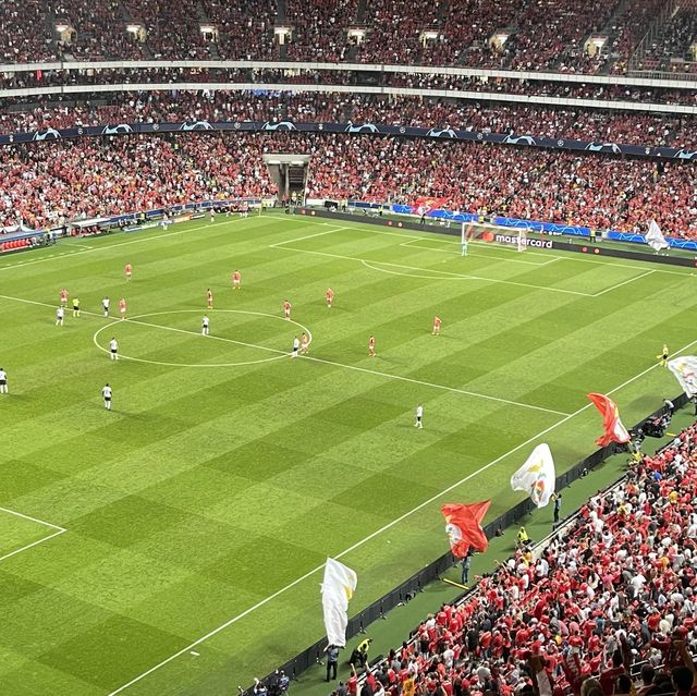 Watching a Champions league Game 