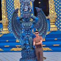 วัดร่องเสือเต้น / วัดสีน้ำเงิน จ.เชียงราย