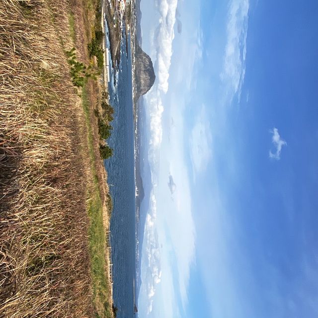 💚왼쪽에는 산방산, 오른쪽에는 한라산이 보이는 송악산💚