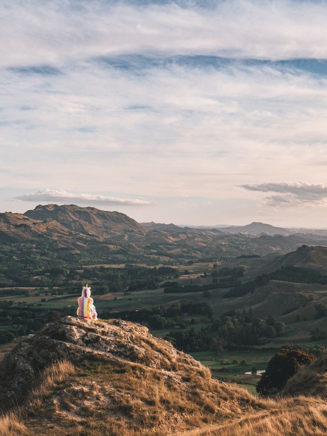 A beautiful hike in North Island, NZ 