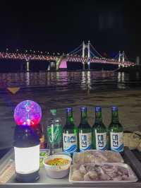 [부산] '민락수변공원' 광안대교 야경보면서 회, 소주 어때요?