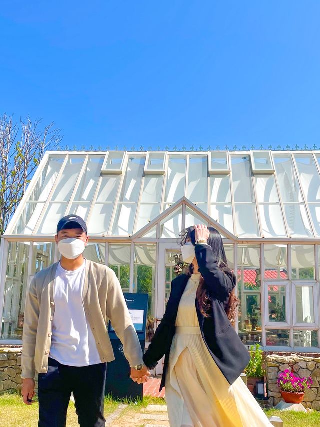 뷰 좋은 외도보타니아 근처 카페, 거제도 외도 널서리