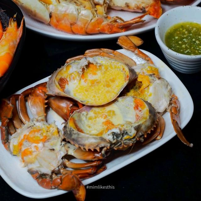 บุฟเฟ่ต์กุ้งแม่น้ำ