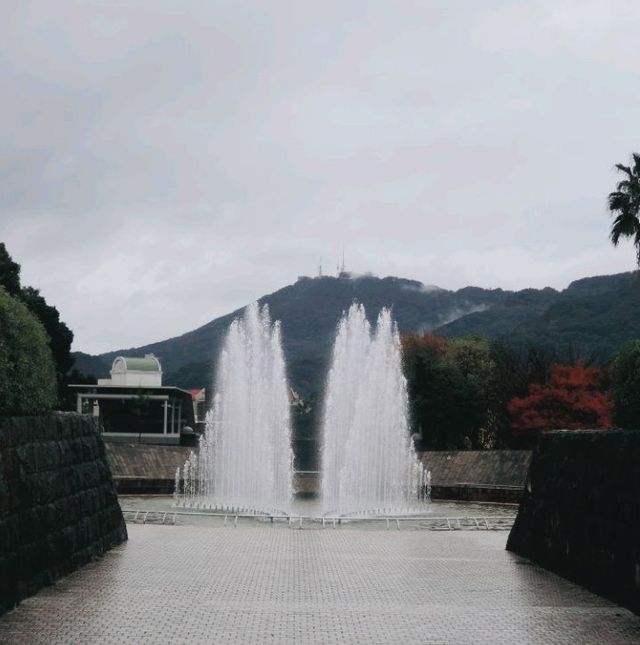 Hoping for peace at Nagasaki Peace Park