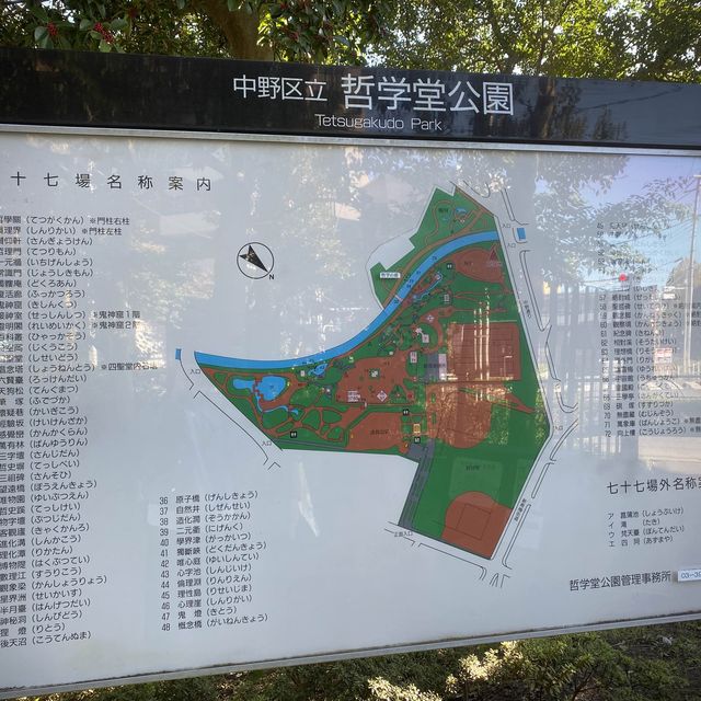 【東京都】秋の哲学堂公園🍁