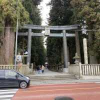 北口本宮冨士浅間神社の表参道