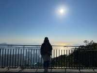 🤩高踞臨下俯瞰南丫島及藍巴勒海峽🌇🌆