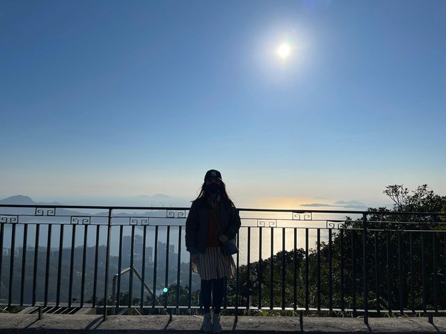 🤩高踞臨下俯瞰南丫島及藍巴勒海峽🌇🌆