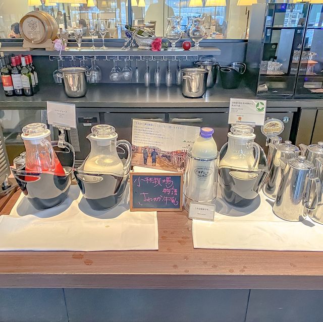札幌グランドホテル・朝食ビュッフェのドリンクバー