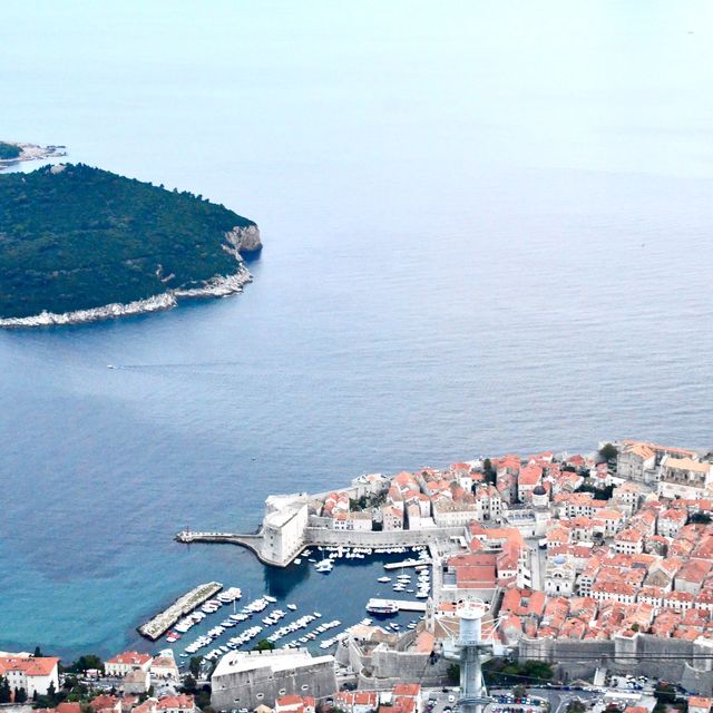 克羅地亞DUBROVNIK ～坐纜車看醉人美景