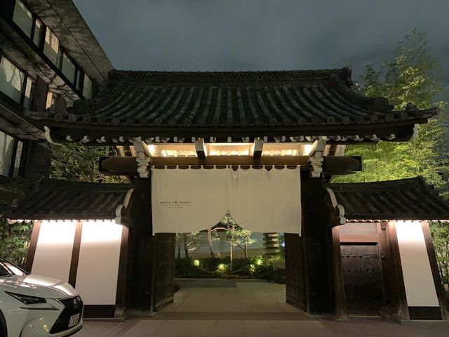 京都　ラグジュアリーホテル　HOTEL THE MITSUI  KYOTOのライトアップが凄すぎた❗️