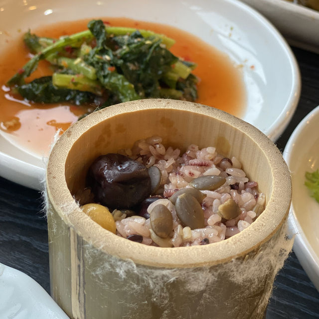 Bamboo 🐼 Meal in Damyang