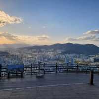 부산을 한눈에 담을 수 있는 황령산 전망대