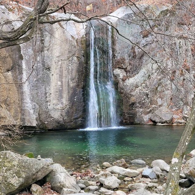 겨울 산세가 너무 멋있는 청평사