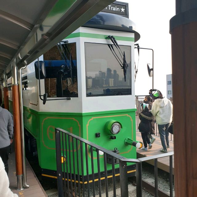 해운대에서 즐기는 해변열차 블루라인파크