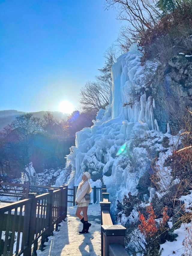 가평 어비계곡 빙벽❄️