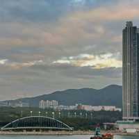 將藍大橋 , 將軍澳澳南海濱公園！新地標！打卡聖地！