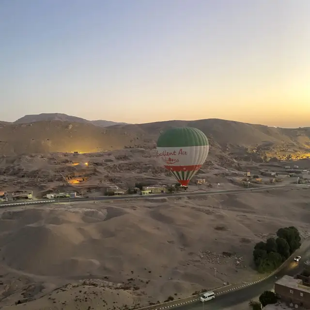 Ballon ride in Luxor/Egypt is a MUST