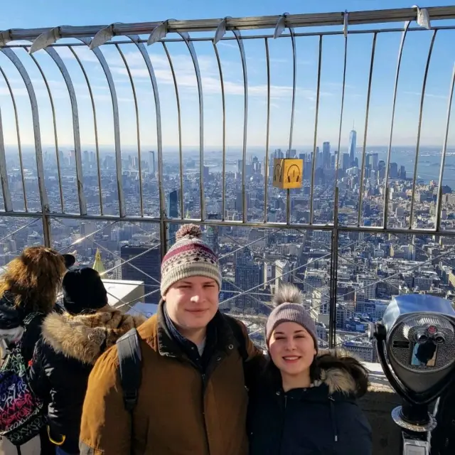 Breathtaking views from Empire State 