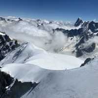 Mountain Top, Cloud and Snow