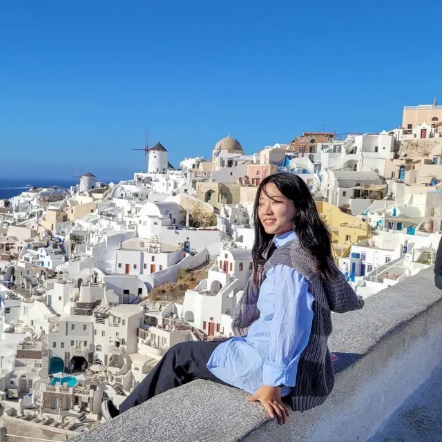 이아마을 최고의 전망