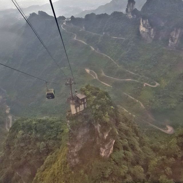 road to the Zhangjiajie 