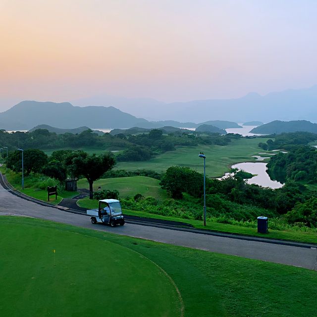不為golf，只為靚景