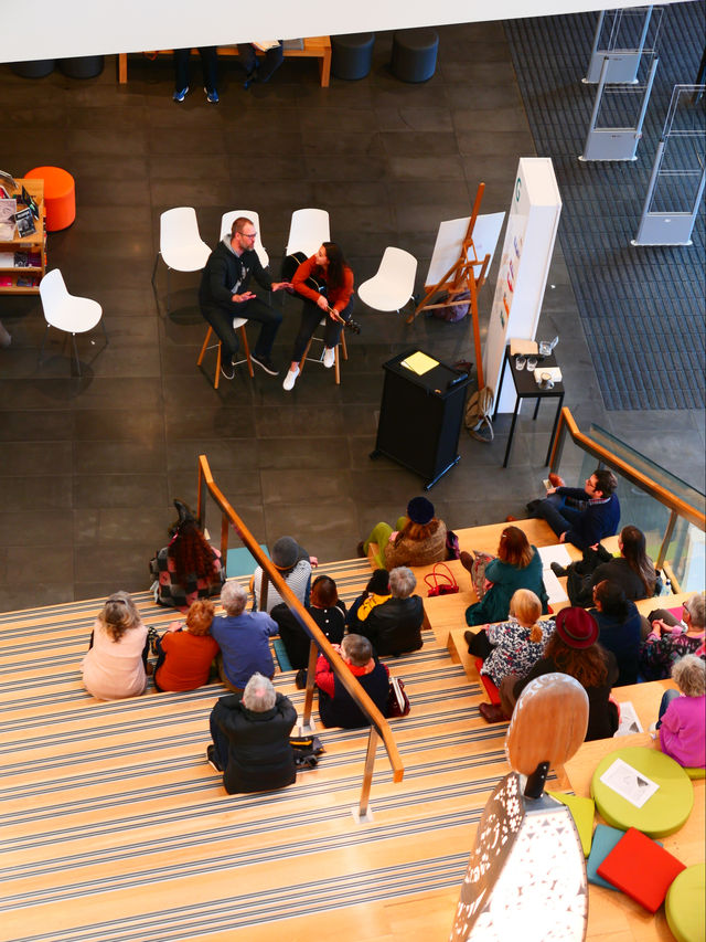 Have fun and meet Gandalf - isn't it great to stroll around with kids in Christchurch?