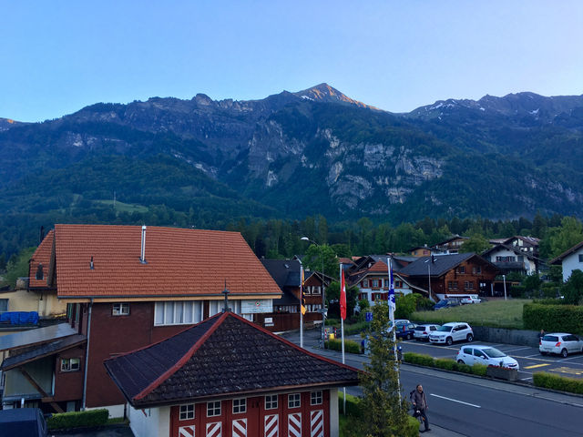 Swiss town of Interlaken