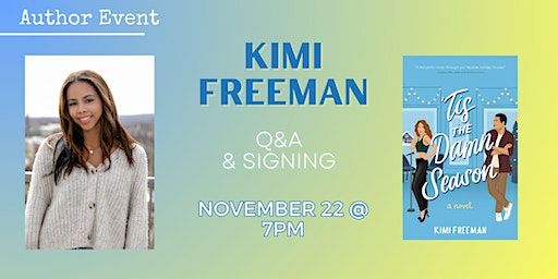 Author Event: Kimi Freeman | Trident Booksellers & Cafe