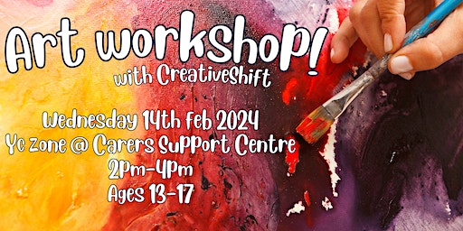 Bristol and South Glos Young Carers - Art Workshop | Carers Support Centre Bristol & South Gloucestershire