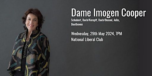 Imogen Cooper at the National Liberal Club | National Liberal Club