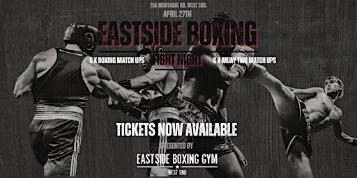 EASTSIDE INTERCLUB FIGHT NIGHT | 208 Montague Rd