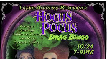 Hocus Pocus Drag Bingo | Liquid Alchemy Beverages