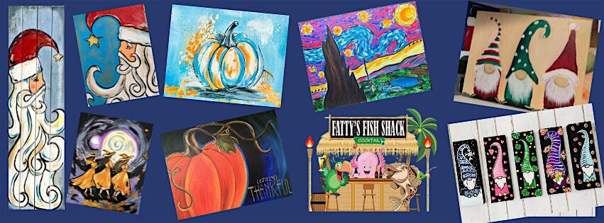 Join Us for Epic Painting Events this Fall and Winter | Fatty's Fish Shack