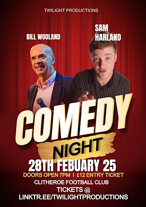 Clitheroe Comedy Night - Second Coming | Clitheroe Football Club